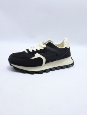 Buty sportowe damskie na płaskim (36-41) Y-25 BLACK