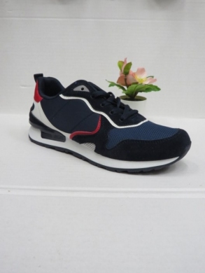 Buty sportowe damskie na płaskim (36-41) 9272-2 NAVY