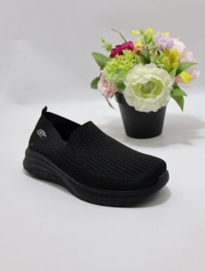 Buty sportowe damskie na płaskim (36-41) YY-83 BLACK