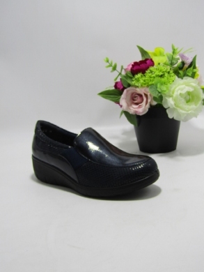 Półbuty damskie na koturnie (36-41) J-210 BLUE