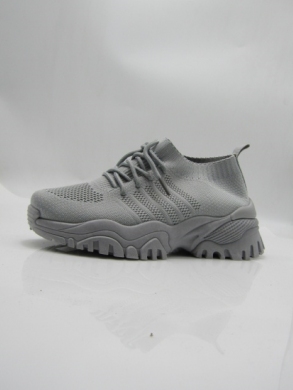 Buty sportowe damskie na płaskim (36-41) 88-69 GREY