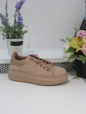 Buty sportowe damskie na płaskim (36-41) C2102 KHAKI