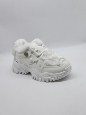 Buty sportowe damskie ocieplane (36-41) F23-227 WHITE