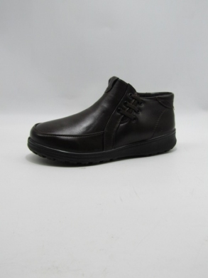Półbuty damskie ocieplane na płaskim (36-42) 37600-3 BROWN