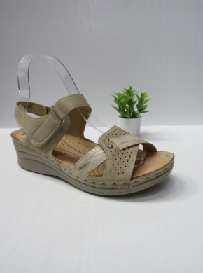 Sandały damskie na koturnie (36-41) MO-761 BEIGE