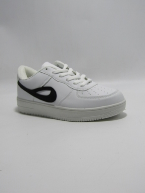 Buty sportowe damskie na płaskim (36-41) DN91-32 ALWHITE/BL