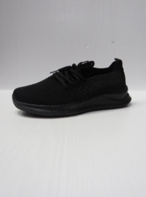 Buty sportowe damskie na płaskim (37-42) S2527 BLACK