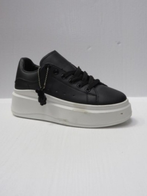 Buty sportowe damskie na płaskim (36-41) LA252 BLACK