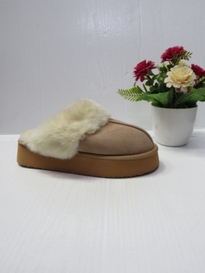Kapcie damskie ocieplane (36-41) ZH206 KHAKI