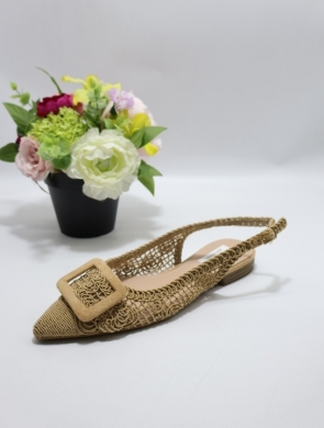 Sandały damskie na płaskim (36-41) MO-21 KHAKI