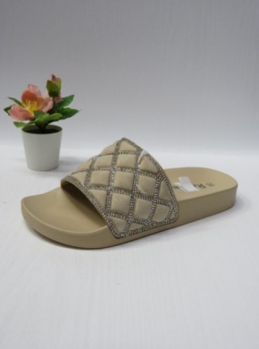 Klapki damskie na płaskim (36-41) RS-70 BEIGE