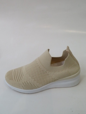 Sportowe Damskie na koturnie (36-41) TF-37 BEIGE