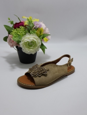 Sandały damskie na płaskim (36-41) DM408 KHAKI