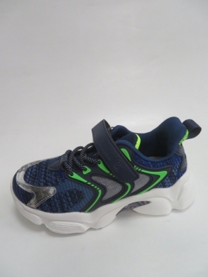Buty sportowe dziewczęce (32-37) L315 BLUE/GREEN