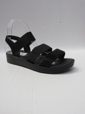 Sandały damskie na płaskim (36-41) FY6678 BLACK