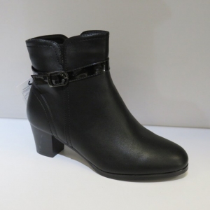 Botki damskie ocieplane na obcasie (36-41) JL7220-1