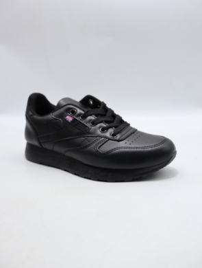 Buty sportowe damskie na płaskim (36-41) D55-2 BLACK
