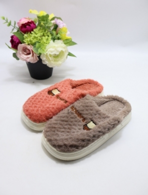 Kapcie damskie ocieplane (36-41) A587-11 MIX