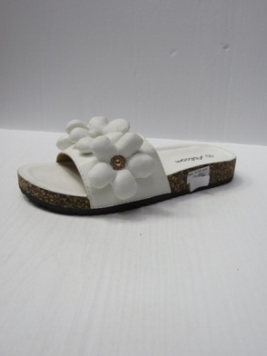 Klapki damskie na płaskim (36-41) WL583 WHITE