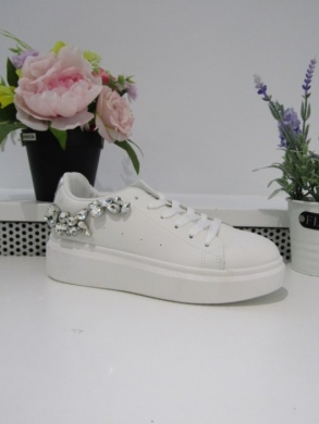 Buty sportowe damskie na płaskim (36-41) 7535 GOLD