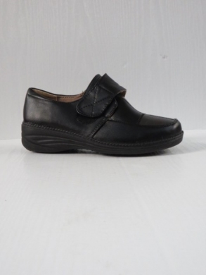 Półbuty damskie na płaskim (37-42) 2307 BLACK/DGREY