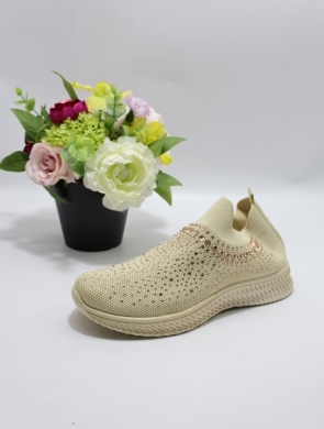 Buty sportowe damskie na płaskim (36-41) TA-207 BEIGE