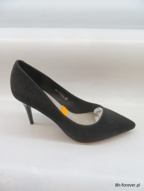 Czółenka damskie na szpilce (36-41) NJX223 BLACK