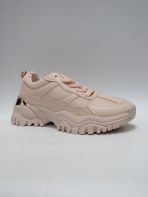 Buty sportowe damskie na płaskim (36-41) FY106 PINK