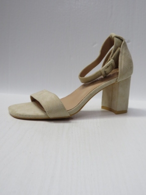 Sandały damskie na obcasie (36-41) 888-301 BEIGE
