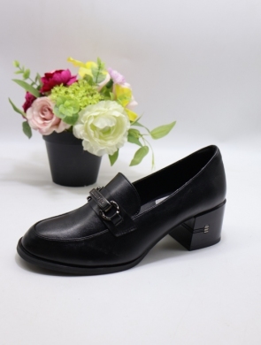 Półbuty damskie na obcasie (36-41) YCC-162 BLACK