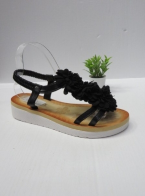 Sandały damskie na koturnie (36-41) WH-521 BLACK