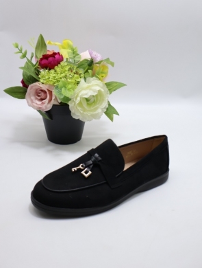 Mokasyny damskie na płaskim (36-41) 1837 ALLBLACK