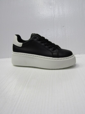 Buty sportowe damskie na koturnie (36-41) 8820 BLACK