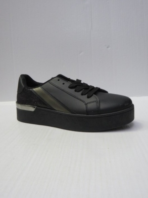 Buty sportowe damskie na płaskim (36-41) XBC-23203 BLACK