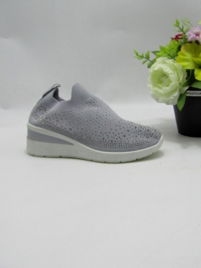 Buty sportowe damskie na koturnie (36-41) FM30 GREY