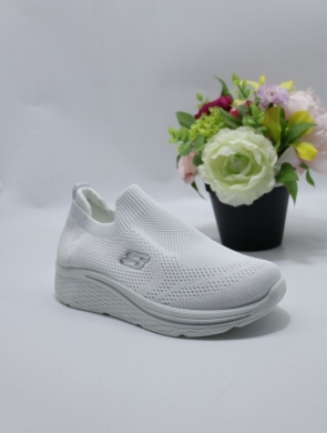 Buty sportowe damskie na płaskim (36-41) B309 WHITE