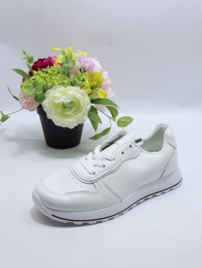 Buty sportowe damskie na płaskim (36-41) 012 ALLWHITE