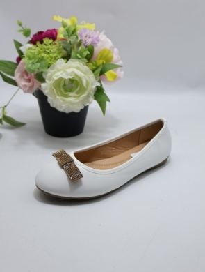 Baleriny damskie (36-41) BHX-82 WHITE
