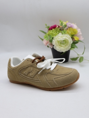 Buty sportowe damskie na płaskim (36-41) CL-811 KHAKI