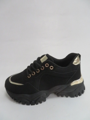 Sneakersy damskie niskie (36-41) 5206 BLACK