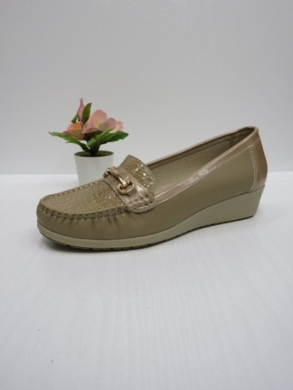 Mokasyny damskie na koturnie (36-41) CY-M101 BEIGE