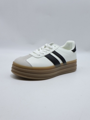 Buty sportowe damskie na płaskim (36-41) ZY-616 BL/WHITE