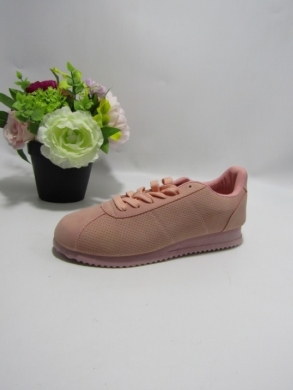 Buty sportowe damskie na płaskim (36-41) DS36-18 PINK