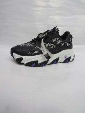 Buty sportowe damskie na płaskim (36-41) XJ-18 BLACK