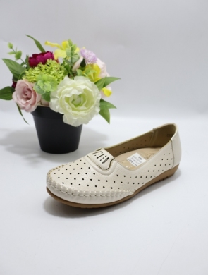 Półbuty damskie na płaskim (36-41) CH122 BEIGE
