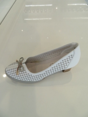 Baleriny damskie na obcasie (36-41) F8305-13