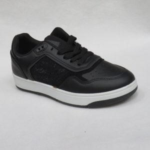 Buty sportowe damskie na płaskim (36-41) 8030 BLACK