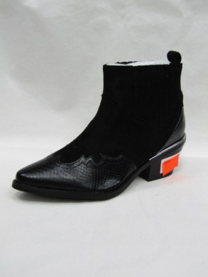 Botki damskie na obcasie (36-41) OL-29 BLACK