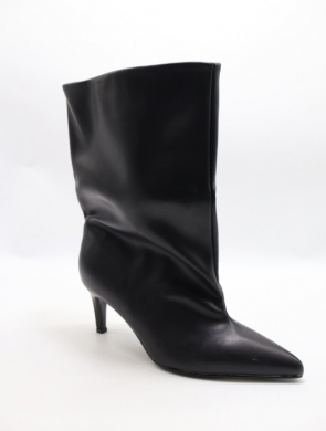 Kozaki damskie na szpilce (36-41) K686 BLACK
