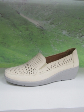 Półbuty damskie na koturnie (36-41) VR238 BEIGE